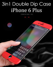 Load image into Gallery viewer, Premium GKK Ultra Slim 3in1 360 Body Full Protection Hard Matte Front + Back Cover for Apple iPhone 6 / 6S /iPhone 6Plus
