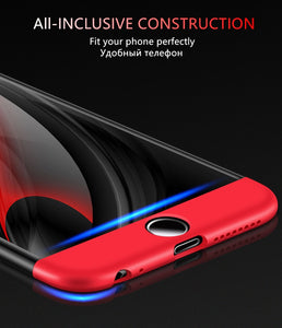 Premium GKK Ultra Slim 3in1 360 Body Full Protection Hard Matte Front + Back Cover for Apple iPhone 6 / 6S /iPhone 6Plus
