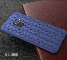 Load image into Gallery viewer, Samsung Galaxy S9 Premium Weaving Grid Breathable Soft Silicone Back Case Cover