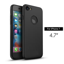 Load image into Gallery viewer, Premium iPaky Matte Finish 360 Full Body Protection Front + Back Cover for Apple iPhone 7/7 Plus
