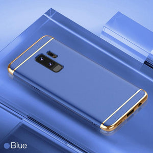 SAMSUNG GALAXY S9 PLUS LUXURY ULTRA SLIM 3IN1 GOLD ELECTROPLATING HARD BACK CASE COVER