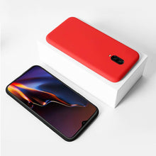 Load image into Gallery viewer, OnePlus 6T Premium Liquid Silicone Ultra Thin Soft Silicone Candy Color Back Case Cover