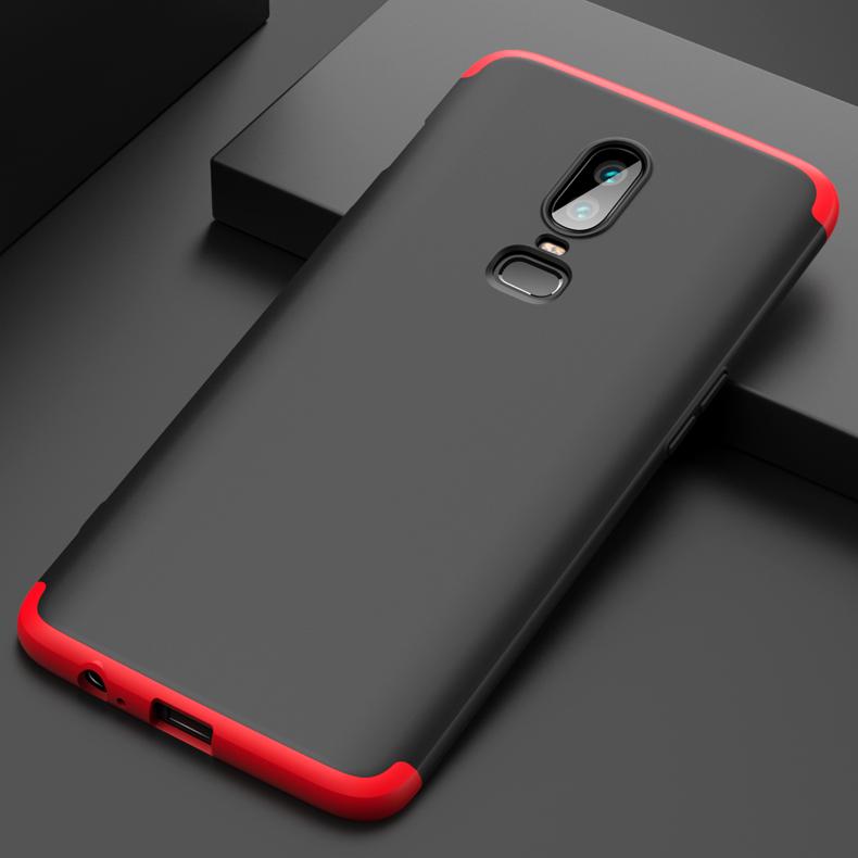 ONEPLUS 6 PREMIUM 360 PROTECTION [FRONT+BACK] HARD PC BACK CASE COVER
