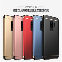 Load image into Gallery viewer, SAMSUNG GALAXY S9 PLUS LUXURY ULTRA SLIM 3IN1 GOLD ELECTROPLATING HARD BACK CASE COVER