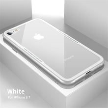 Load image into Gallery viewer, &quot;HENKS&quot; Premium Anti Scratch HD Clear 9H Hardness Tempered Glass Back Case Cover for Apple iPhone 7/8
