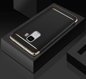 Samsung Galaxy S9 Luxury Ultra Slim 3in1 Gold Electroplating Hard Back Case Cover