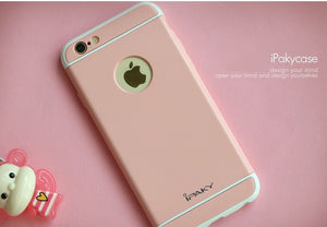 IPAKY Fruit Color 360 3in1 Dual Hybrid Back Case Cover for Apple iPhone 6/6S/6 Plus