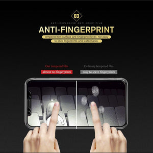 Vivo V9 Premium 5D Pro Full Glue Curved Edge Anti Shatter Tempered Glass Screen Protector