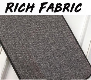 Vivo V11 Pro Premium Fabric Canvas Soft Silicone Cloth Texture Back Case with Back Screen Guard