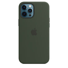 Load image into Gallery viewer, Official iPhone 12 Pro Max Liquid Silicone Logo Case with Magsafe Support