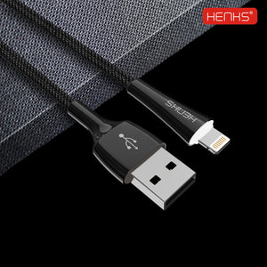 HENKS Lamp Light Fast Charging USB Data Sync Cable for Apple iPhone