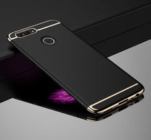 Load image into Gallery viewer, Luxury Chrome Electroplating Splicing 3 in 1 Hard Back Case for One Plus 5T