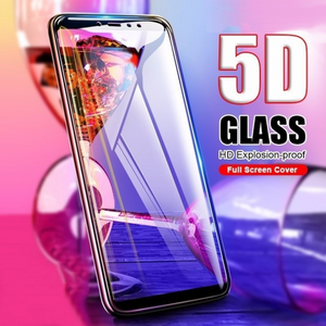 Redmi Note 5 Pro Premium 5D Pro Full Glue Curved Edge Anti Shatter Tempered Glass Screen Protector