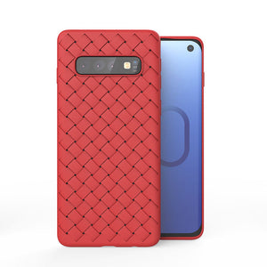 *Henks* Ultra Thin Grid Weaving Case for Galaxy S10/ S10 Plus