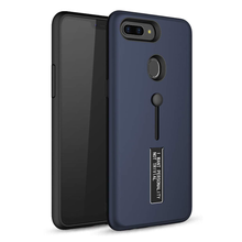 Load image into Gallery viewer, Oppo F9 Pro Invisible Kickstand Bracket Design Soft Matte Finish Hybrid PC Back Case