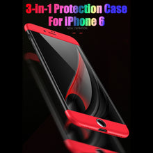 Load image into Gallery viewer, Premium GKK Ultra Slim 3in1 360 Body Full Protection Hard Matte Front + Back Cover for Apple iPhone 6 / 6S /iPhone 6Plus