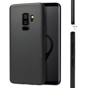 SAMSUNG GLAXY S9 PLUS PREMIUM FEATHER SERIES PAPER THIN 0.3MM PROTECTION CASE - BLACK