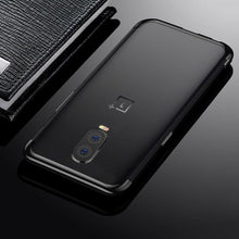 Load image into Gallery viewer, OnePlus 6T Premium Laser Plating Series Soft TPU Clear Transparent Back Case Cover