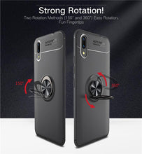 Load image into Gallery viewer, VIVO V11 PRO LUXURY SHOCKPROOF RING HOLDER KICKSTAND SOFT TPU BACK CASE COVER