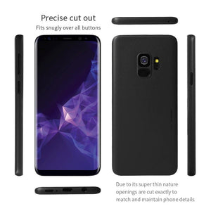 SAMSUNG GLAXY S9 PLUS PREMIUM FEATHER SERIES PAPER THIN 0.3MM PROTECTION CASE - BLACK
