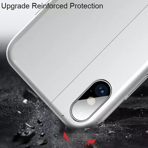 Apple iPhone X / XS Luxury Built In Magnetic Adsorption Bracket Back Case with Kickstand