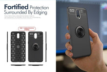 Load image into Gallery viewer, OnePlus 6T Luxury Shockproof Ring Holder Kickstand Soft TPU Back Case Cover