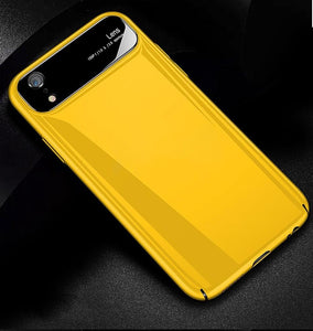 Apple iPhone XR Luxury Smooth Mirror Effect Camera Lens Anti Scratch Back Case Cover
