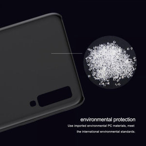 Samsung Galaxy A7 2018 Nillkin Super Frosted Shield Matte Finish Ultra Slim Case - BLACK