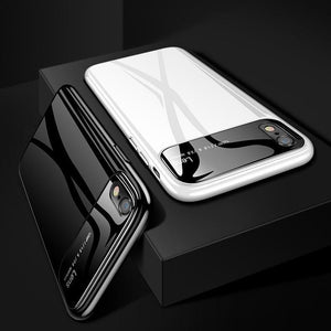 Apple iPhone XR Luxury Smooth Mirror Effect Camera Lens Anti Scratch Back Case Cover