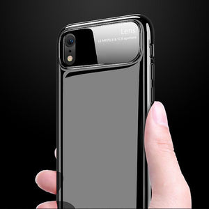 Apple iPhone XR Luxury Smooth Mirror Effect Camera Lens Anti Scratch Back Case Cover
