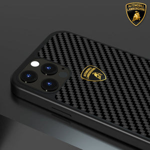 Lamborghini D3 Carbon Fiber Case for Apple iPhones 13 Series