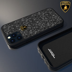 Lamborghini Premium D14 Forged Carbon Fiber Case For iPhone 13 Series