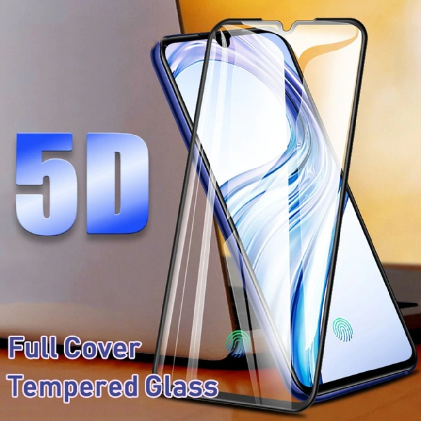 Vivo Y95 Premium 5D Pro Full Glue Curved Edge Anti Shatter Tempered Glass Screen Protector